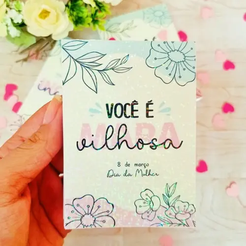 Bloquinho Personalizado - Dia da Mulher