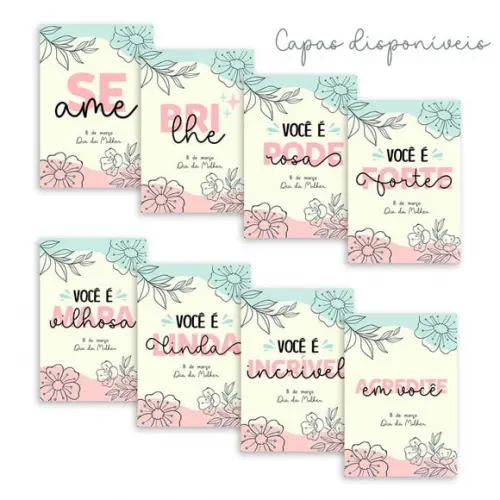 Bloquinho Personalizado - Dia da Mulher