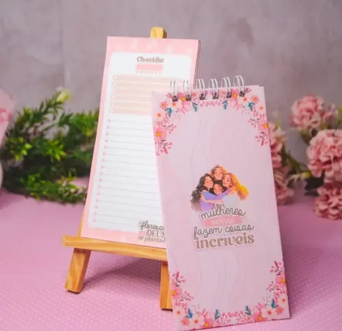 Bloquinho 7x13 Personalizado - Dia da Mulher