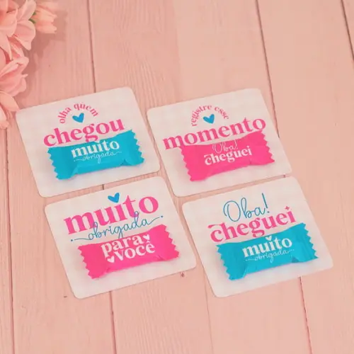 Card com Balinha - Mimo Cliente