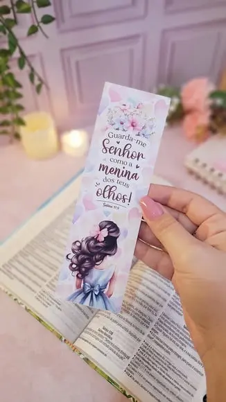 Marca Página Dizeres Bíblicos Dia das Mulheres