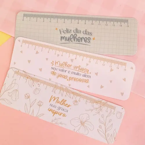 Marca Página Simples Dia das Mulheres