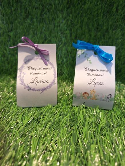 Mini Vela Bubble Aromática - na Embalagem Personalizada