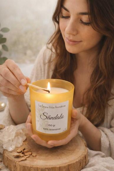 Vela Aromática Sândalo
