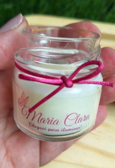 Mini Vela Artesanal Aromática Lembrancinha