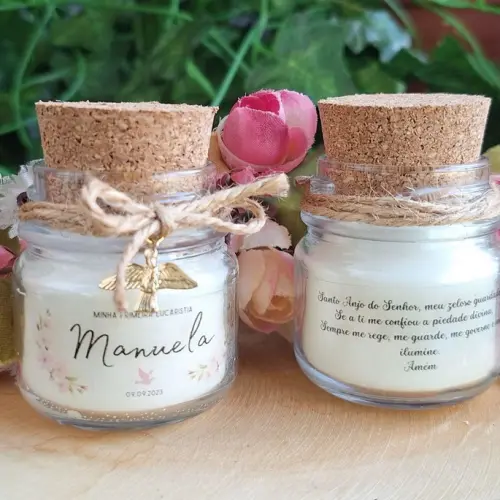 Mini vela para lembrancinhas