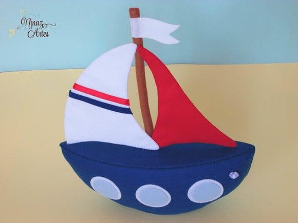 Barco a Vela - Tema Aquarela do Brasil