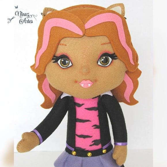 Boneca Clawdeen Wolf - Tema Monster High