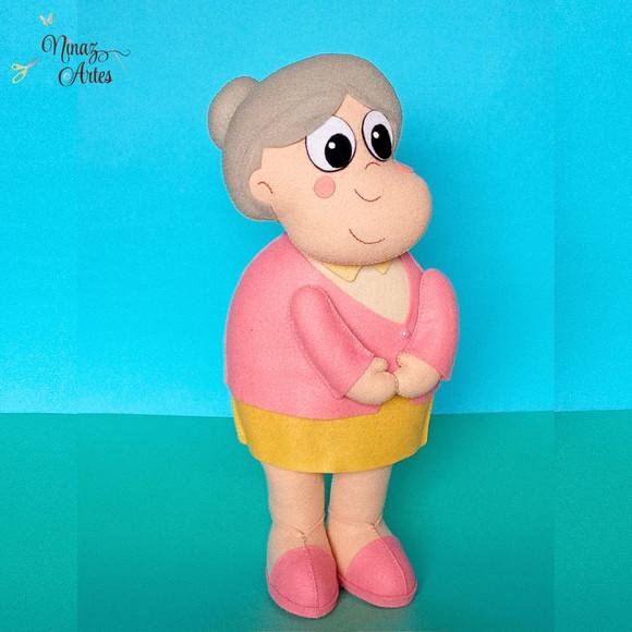 Boneca Dona Benta -Tema Sítio do Picapau Amarelo