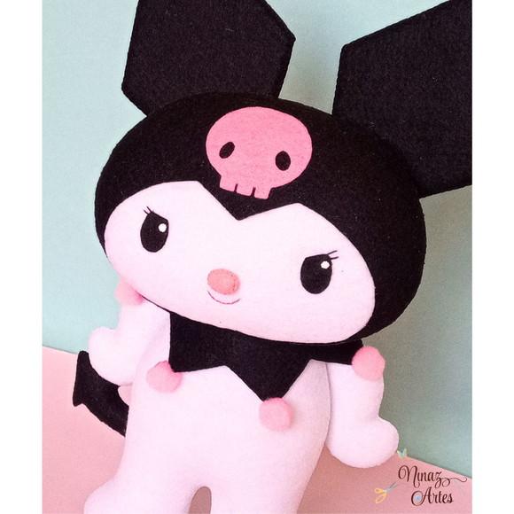 Boneca Kuromi - Tema Hello Kitty