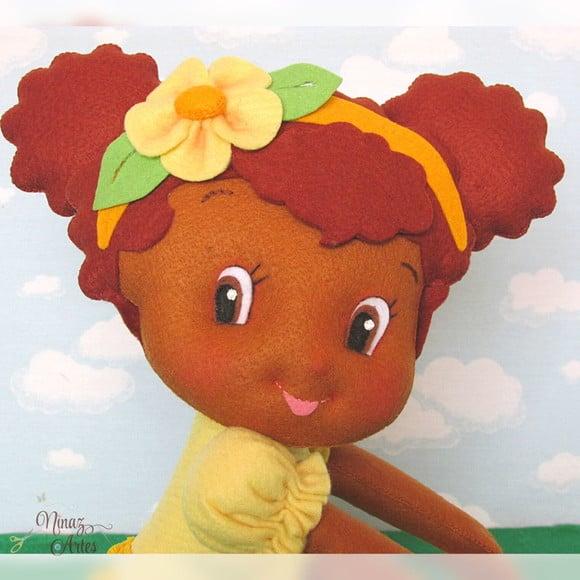 Boneca Laranjinha Baby - Tema Moranguinho Baby