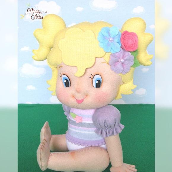 Boneca Limãozinho Baby - Tema Moranguinho Baby