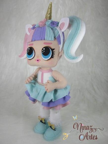 Boneca Lol Unicorn - Tema Lol