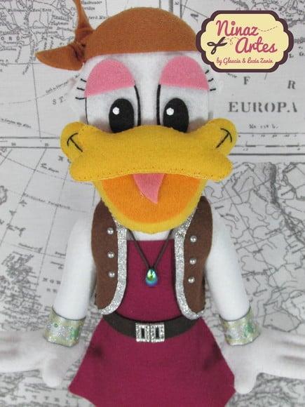 Boneca Margarida - Tema Mickey Pirata
