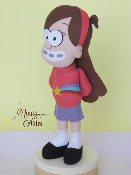 Boneca Mabel - Tema Gravity Falls