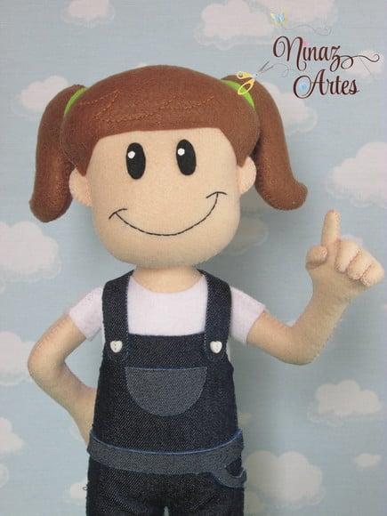 Boneca Mariana - Tema Galinha Pintadinha