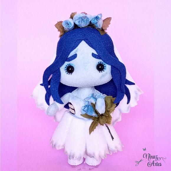 Boneca Mini Noiva Cadáver - Coleção Trevosos
