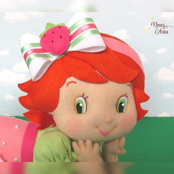 Boneca Moranguinho Baby Deitada