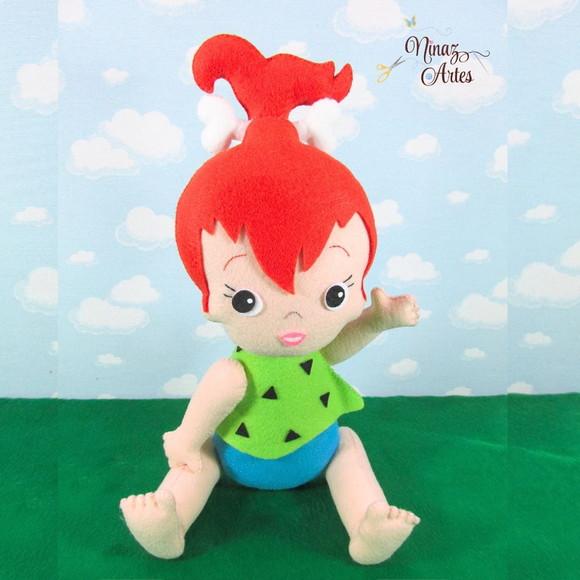 Boneca Pedrita - Tema os Flintstones