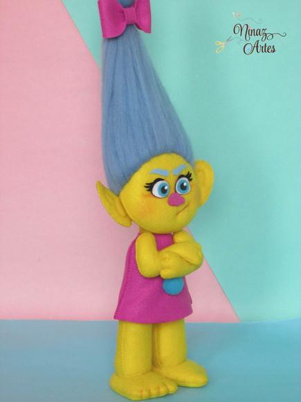 Boneca Smidge - Tema Trolls
