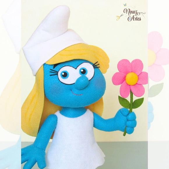 Boneca Smurfette - Tema Os Smurfs