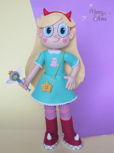 Boneca Star Butterfly - Tema Star Vs. Forças do Mal