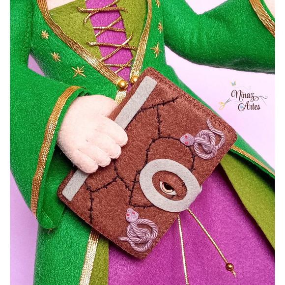 Boneca Winifred Sanderson - Tema Hocus Pocus