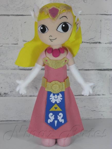 Boneca Zelda - Tema The Legend Of The Zelda