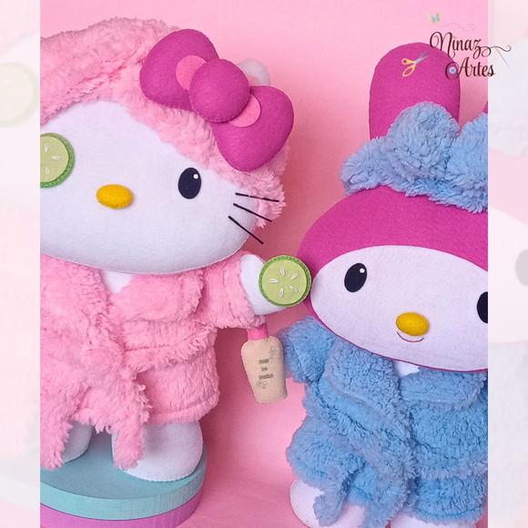 Bonecas Hello Kitty e My Melody - Festa Spa