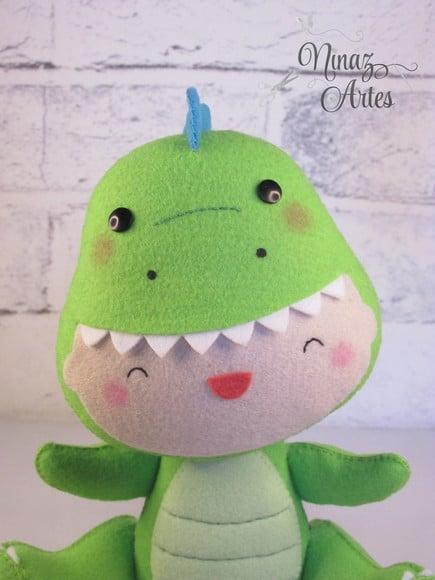 Boneco Baby Dino Boy - Tema Dinossauros