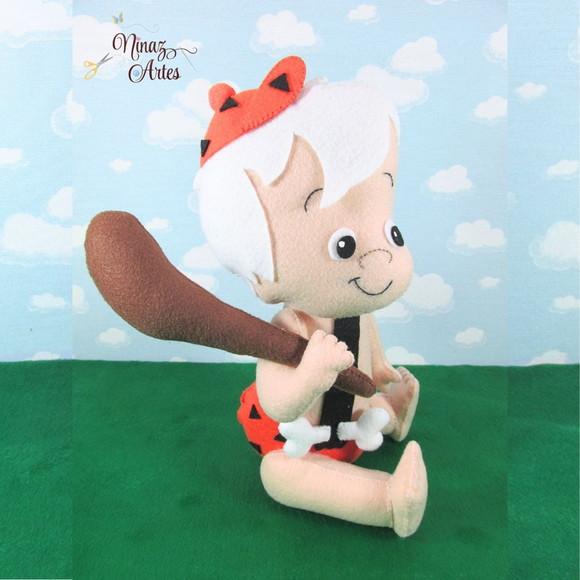 Boneco Bambam - Tema os Flintstones