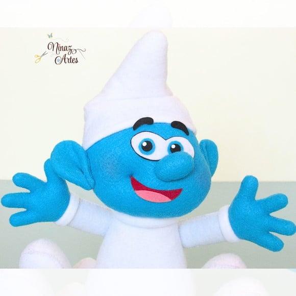 Boneco Bebê Smurf -Tema os Smurfs