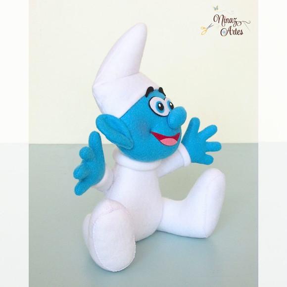 Boneco Bebê Smurf -Tema os Smurfs