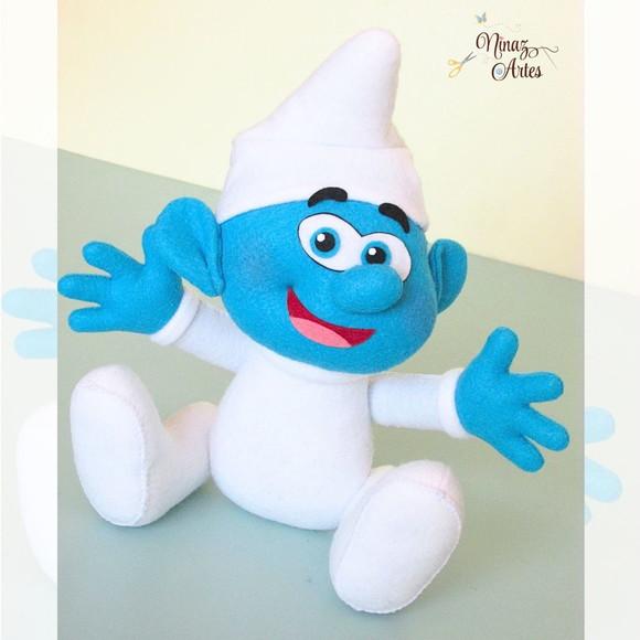 Boneco Bebê Smurf -Tema os Smurfs