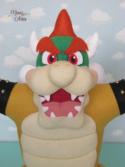 Boneco Bowser - Tema Super Mario