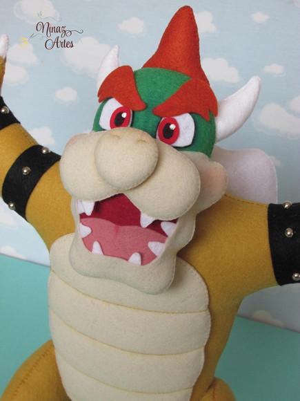 Boneco Bowser - Tema Super Mario