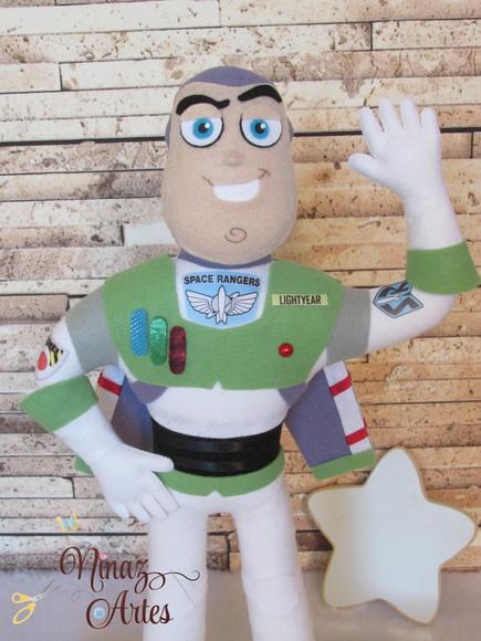 Boneco Buzz Lightyear - Tema Toy Story