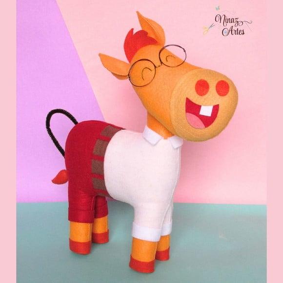 Boneco Burro Conselheiro -Tema Sítio do Picapau Amarelo