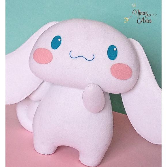 Boneco Cinnamoroll - Tema Hello Kitty