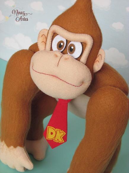 Boneco Donkey Kong - Tema Super Mario