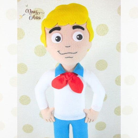 Boneco Fred - Tema Scooby Doo