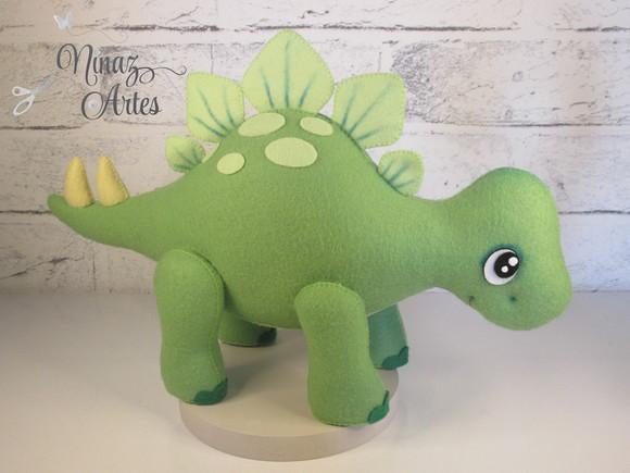 Boneco Estegossauro - Tema Dinossauros
