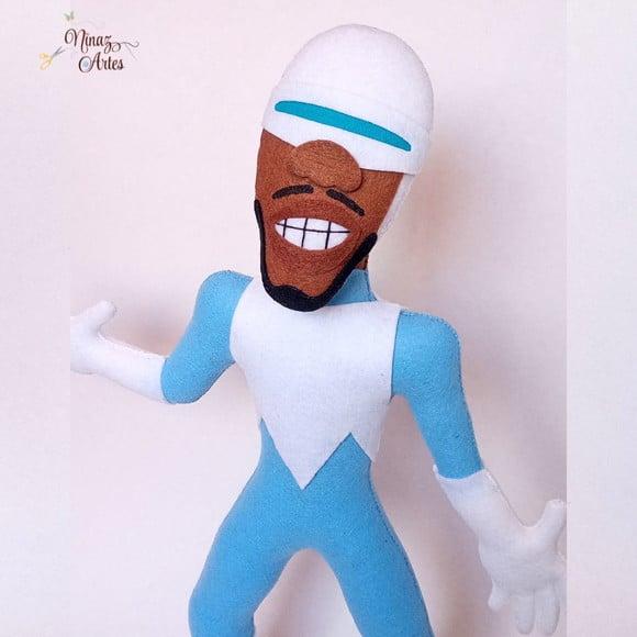Boneco Gelado - Tema os Incríveis