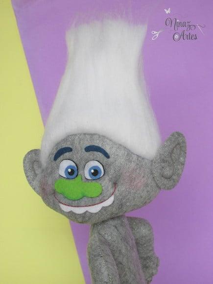 Boneco Gui Diamante - Tema Trolls