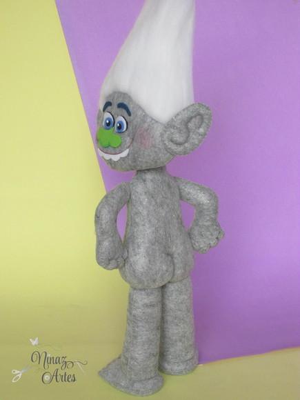Boneco Gui Diamante - Tema Trolls