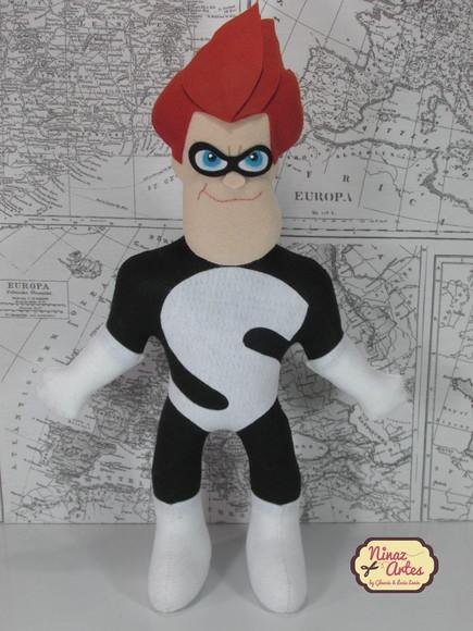 Boneco Guri Incrível/ Síndrome - Tema os Incríveis