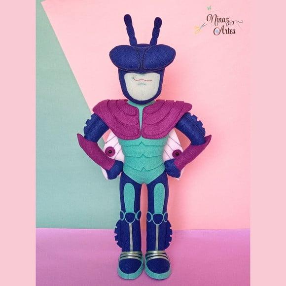 Boneco Inseto Dax - Tema o Mundo de Mia