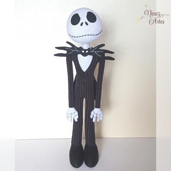 Boneco Jack Skellington - Tema o Estranho Mundo de Jack