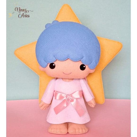 Boneco Kiki - Tema Hello Kitty