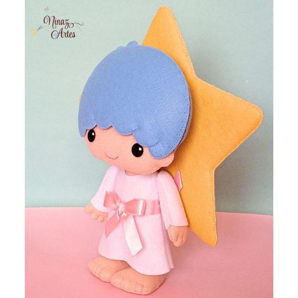 Boneco Kiki - Tema Hello Kitty
